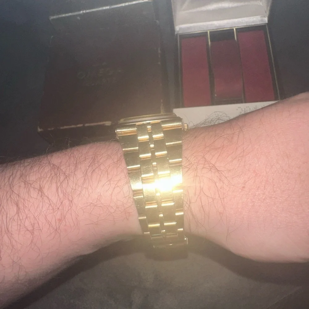 Omega Constellation 10k & 14k Gold F Day-Date Box and Papers Rare Men’s Watch